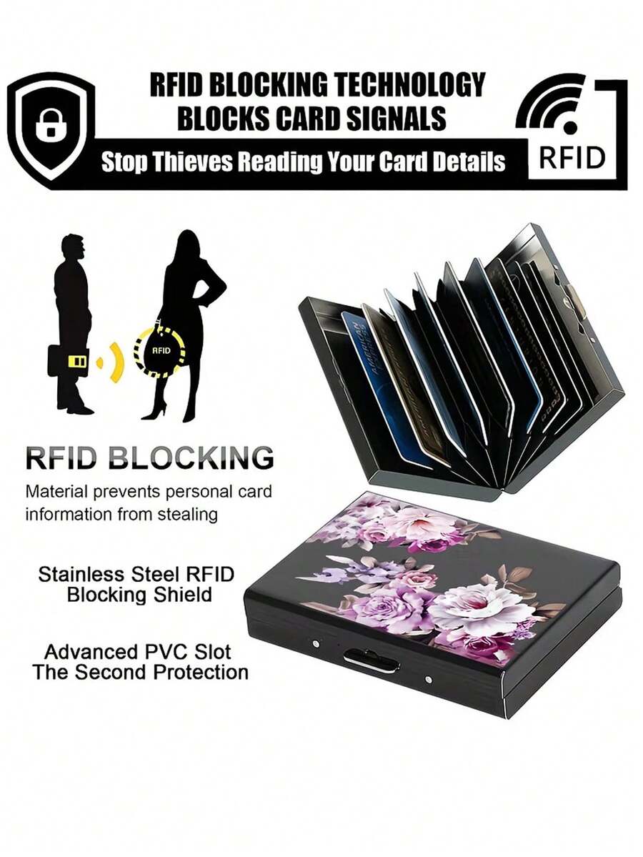 Univerzalni metalni držač kartica sa RFID zaštitom protiv krađe