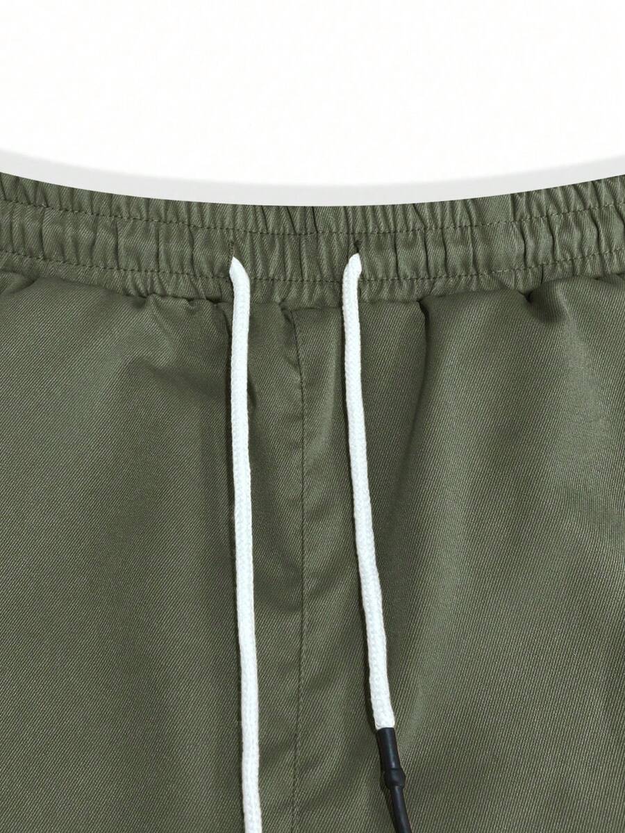 Muške ležerne cargo pantalone sa više džepova