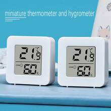 3pcs/2pcs/1pc Electronic Thermometer, Intuitive Temperature & Humidity Display, Suitable For Indoor, Outdoor, Bedroom, Dining Room, Office, Reptile Habitat