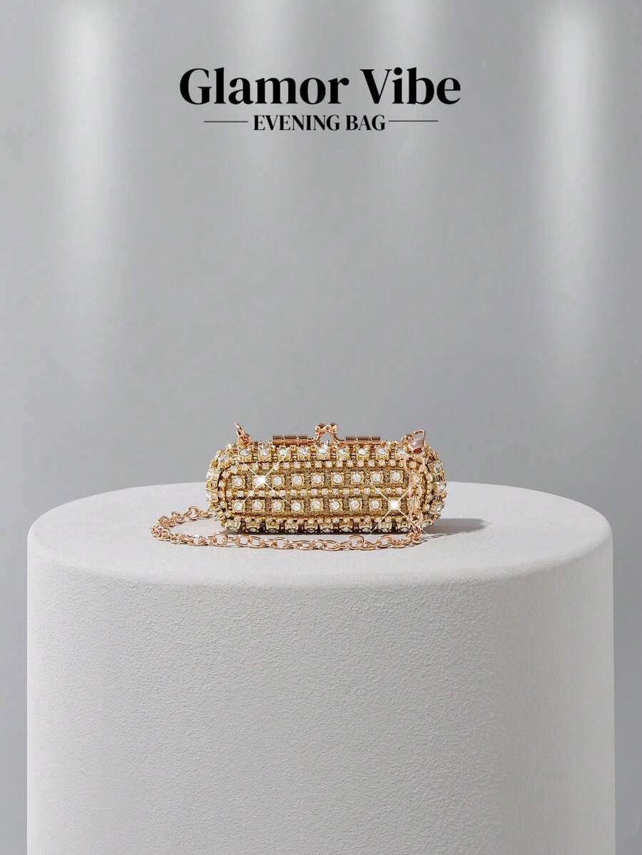 Ženska večernja torba , mini sjajna