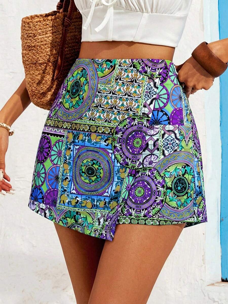 Vivid Boho Elegant Šorts