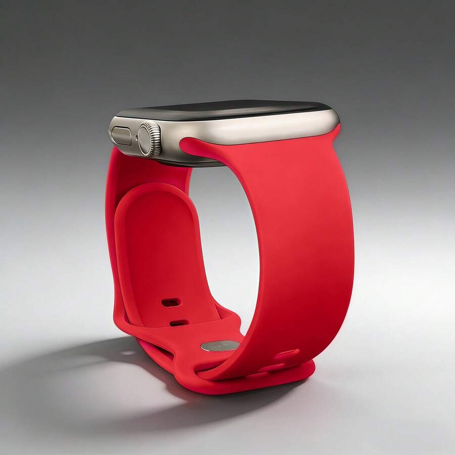 Unisex modni ležerni kaiš za sat od silikona , kompatibilan sa Apple Watch 38mm 40mm 41mm 45mm 46mm 44mm 49mm