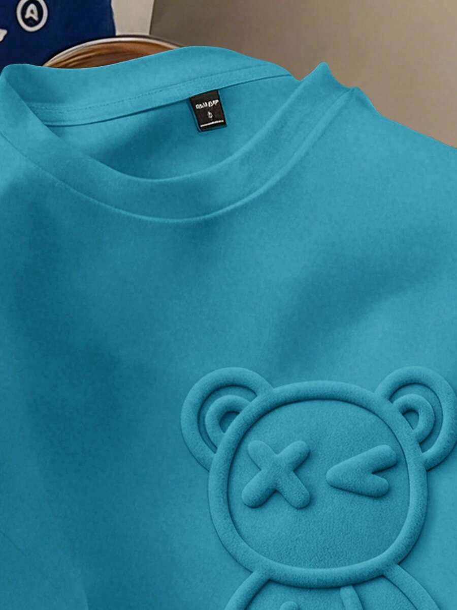Light Blue Label muška majica kratkih rukava sa okruglim izrezom