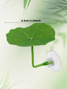 1pc Small Betta Fish Leaf Hammock, Extra Wide Fish Tank Plant Decor & Resting Bed, Aquarium Decor Fake Leaves, Improve Betta Health - Natural, Organic, Comfortable Fish Tank Resting Area