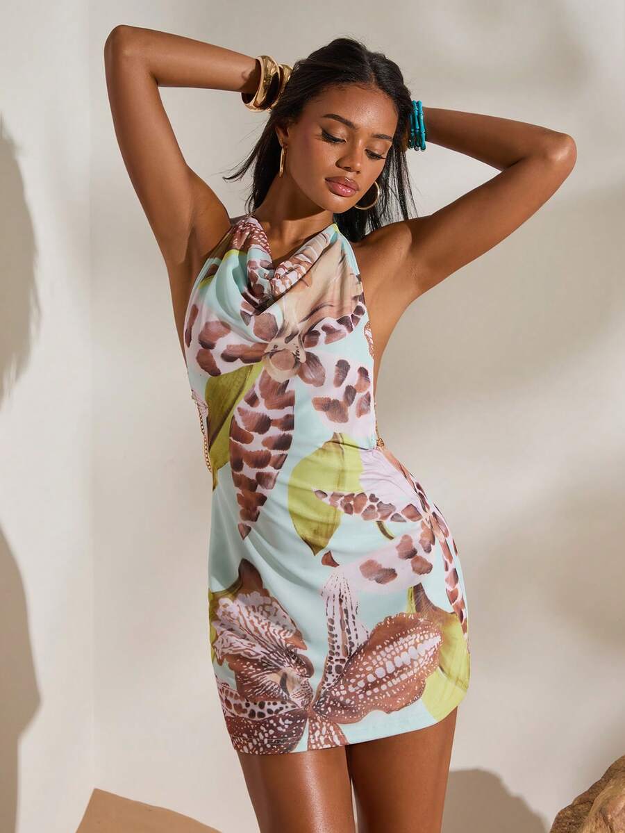 Halter Mini Haljina