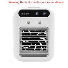 Hailicare 1800mAh Water-Cooled Fan Air Conditioner Fan Portable Car Air Conditioner Fan For Room And Office