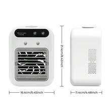Hailicare 1800mAh Water-Cooled Fan Air Conditioner Fan Portable Car Air Conditioner Fan For Room And Office