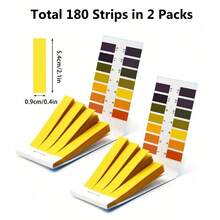2pcs 1-14 PH 80 Test Strips Suitable For Various Fish Tanks And Aquariums