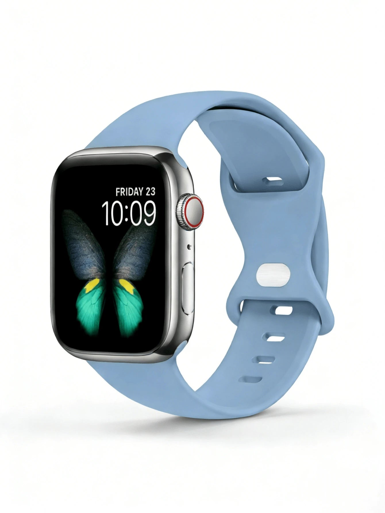 Unisex modni ležerni kaiš za sat od silikona , kompatibilan sa Apple Watch 38mm 40mm 41mm 45mm 46mm 44mm 49mm