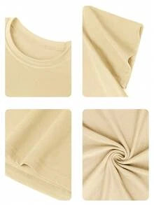 Women's Tropical Sea Turtle Print Loose Casual Round Neck Short Sleeve Vacation Top, Summer