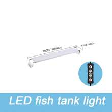 Adjustable Length LED Aquarium Light, Aquarium Accessories, Aquarium Lighting Tool, -Landscaping Bracket Light, Adjustable Spectrum And Timing Function, USB Interface - Suitable For Freshwater/Saltwater Fish Tanks, Coral Reefs And Plants Underwater Lighting System, Easy Installation