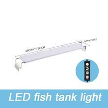 Adjustable Length LED Aquarium Light, Aquarium Accessories, Aquarium Lighting Tool, -Landscaping Bracket Light, Adjustable Spectrum And Timing Function, USB Interface - Suitable For Freshwater/Saltwater Fish Tanks, Coral Reefs And Plants Underwater Lighting System, Easy Installation