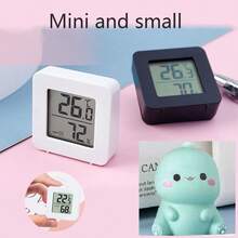 3pcs/2pcs/1pc Electronic Thermometer, Intuitive Temperature & Humidity Display, Suitable For Indoor, Outdoor, Bedroom, Dining Room, Office, Reptile Habitat