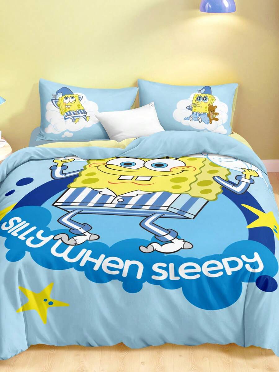 PAW Patrol Set od 3 komada jorgan-navlaka sa printom, od brušene tkanine, mekana i topla