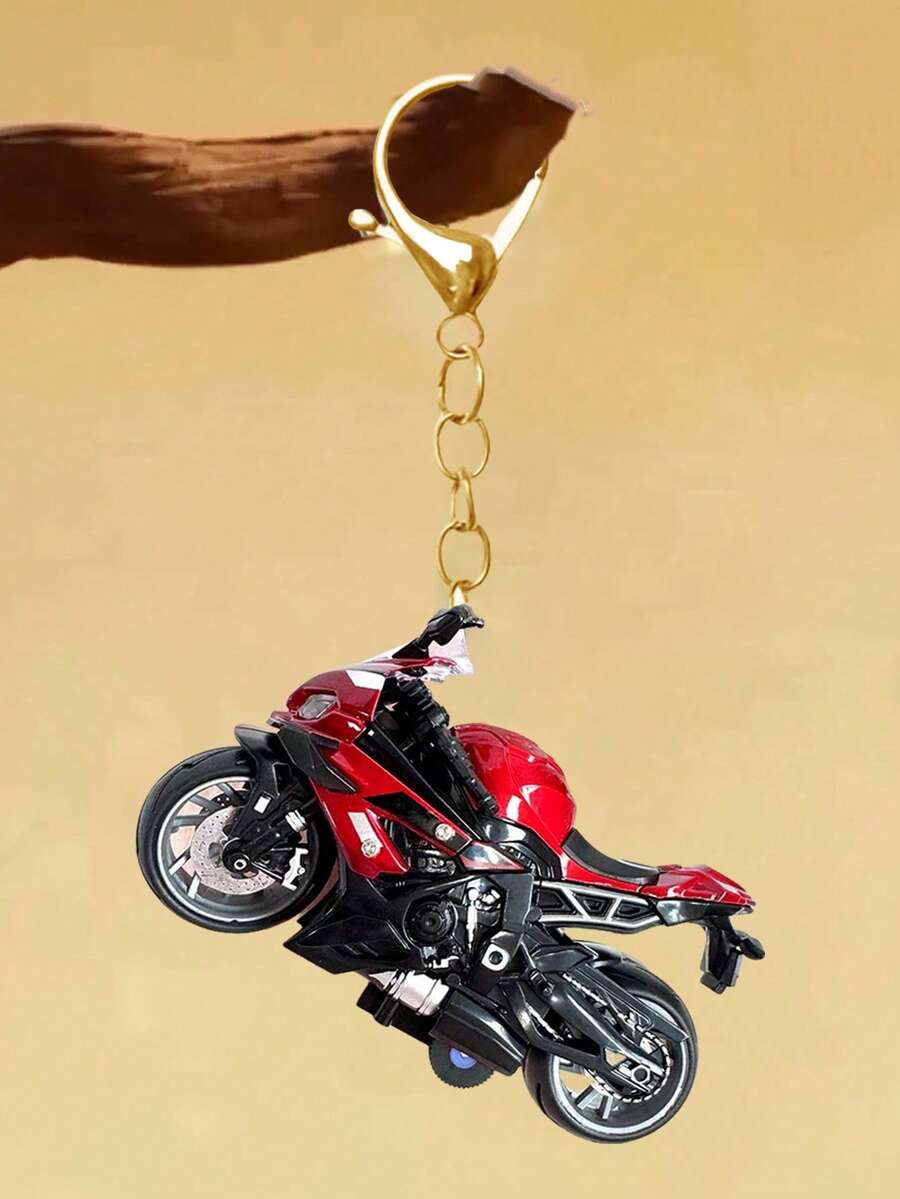 2D ravni crni akrilni privesak za motocikl