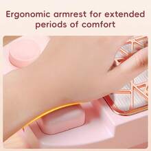 DENGXUN 1pc USB Powered Nail Dust Collector, Acrylic Nail Dust Collector, Nail Dust Vacuum Cleaner, Manicure Cleaning Tool - Nail Dust Extractor, Suitable For Home And Nail Salon Use. Great Gift For Friends On Holidays