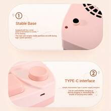 DENGXUN 1pc USB Powered Nail Dust Collector, Acrylic Nail Dust Collector, Nail Dust Vacuum Cleaner, Manicure Cleaning Tool - Nail Dust Extractor, Suitable For Home And Nail Salon Use. Great Gift For Friends On Holidays