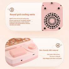 DENGXUN 1pc USB Powered Nail Dust Collector, Acrylic Nail Dust Collector, Nail Dust Vacuum Cleaner, Manicure Cleaning Tool - Nail Dust Extractor, Suitable For Home And Nail Salon Use. Great Gift For Friends On Holidays