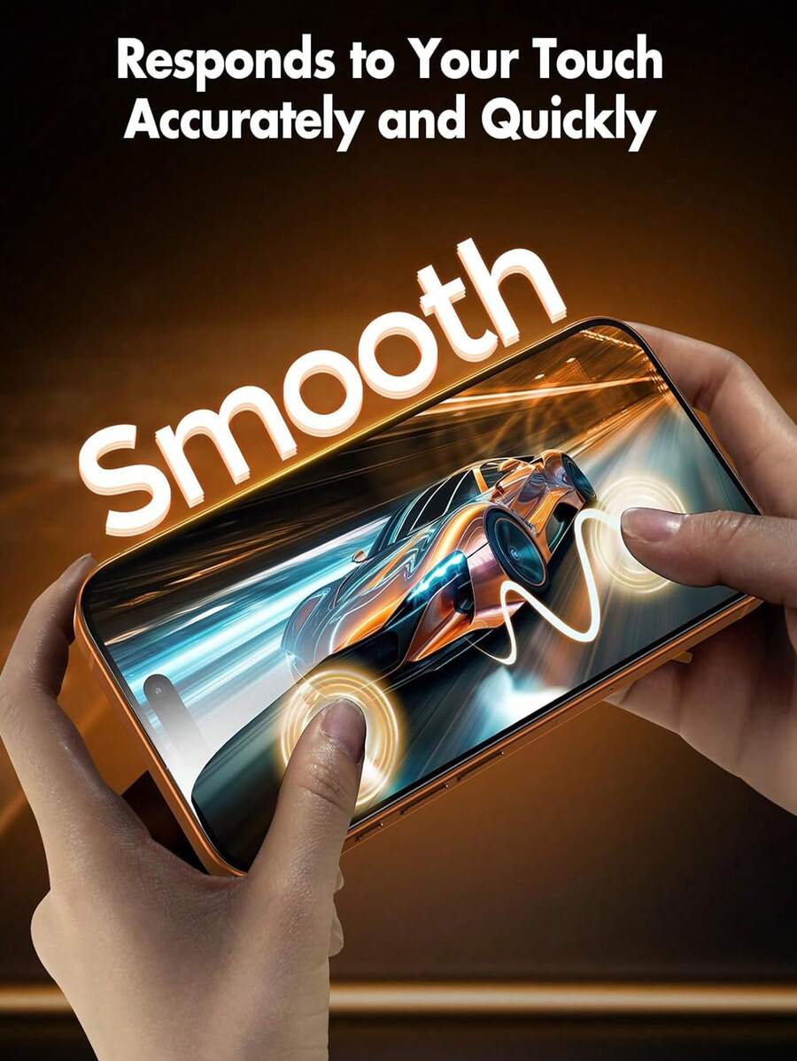 Pakovanje od 3 ultra izdržljiva HD kaljena stakla za zaštitu celog ekrana, kompatibilna sa iPhone 18 Pro/18 Pro Max/17/17Pro/17Air/17Pro Max, 16/16Pro/16Plus/16Pro Max, 15/15Plus/15Pro/15Pro Max, 14/14Plus/14Pro/14Pro Max/13/13Pro/13Pro Max/12/11/11Pro/11