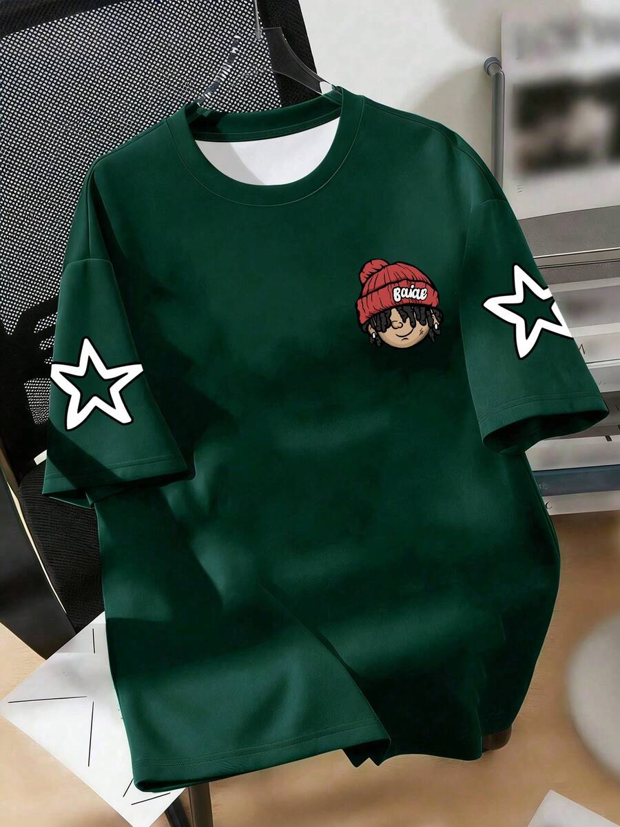Muška majica American Street Flame Jersey sa digitalnim elementima