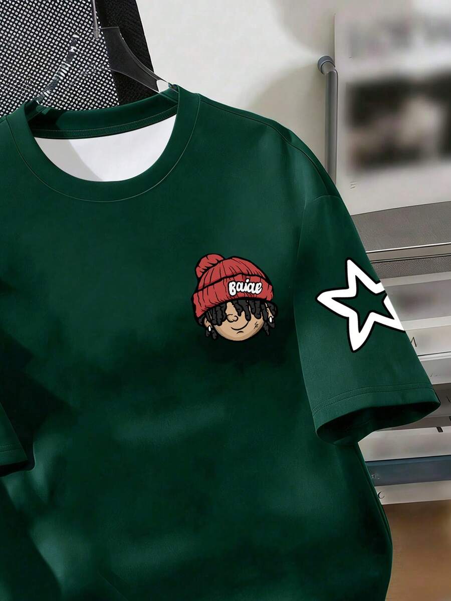 Muška majica American Street Flame Jersey sa digitalnim elementima