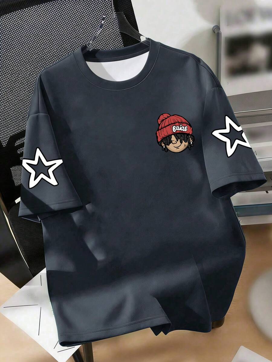 Muška majica American Street Flame Jersey sa digitalnim elementima