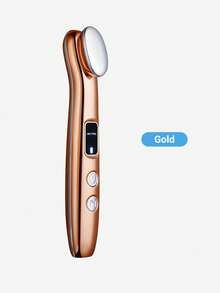 Teckwe Rechargeable Eye Massager Pen, Facial Massage Device - Eye Lifting Stick, With Heating, Warm, Vibration, Skin Tightening, Relieving Eye Fatigue, Puffiness, Dark Circles, Bags Functions, Absorbs Beauty Tools
