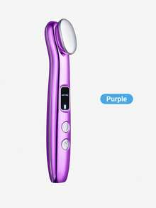 Teckwe Rechargeable Eye Massager Pen, Facial Massage Device - Eye Lifting Stick, With Heating, Warm, Vibration, Skin Tightening, Relieving Eye Fatigue, Puffiness, Dark Circles, Bags Functions, Absorbs Beauty Tools