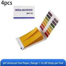 2pcs 1-14 PH 80 Test Strips Suitable For Various Fish Tanks And Aquariums