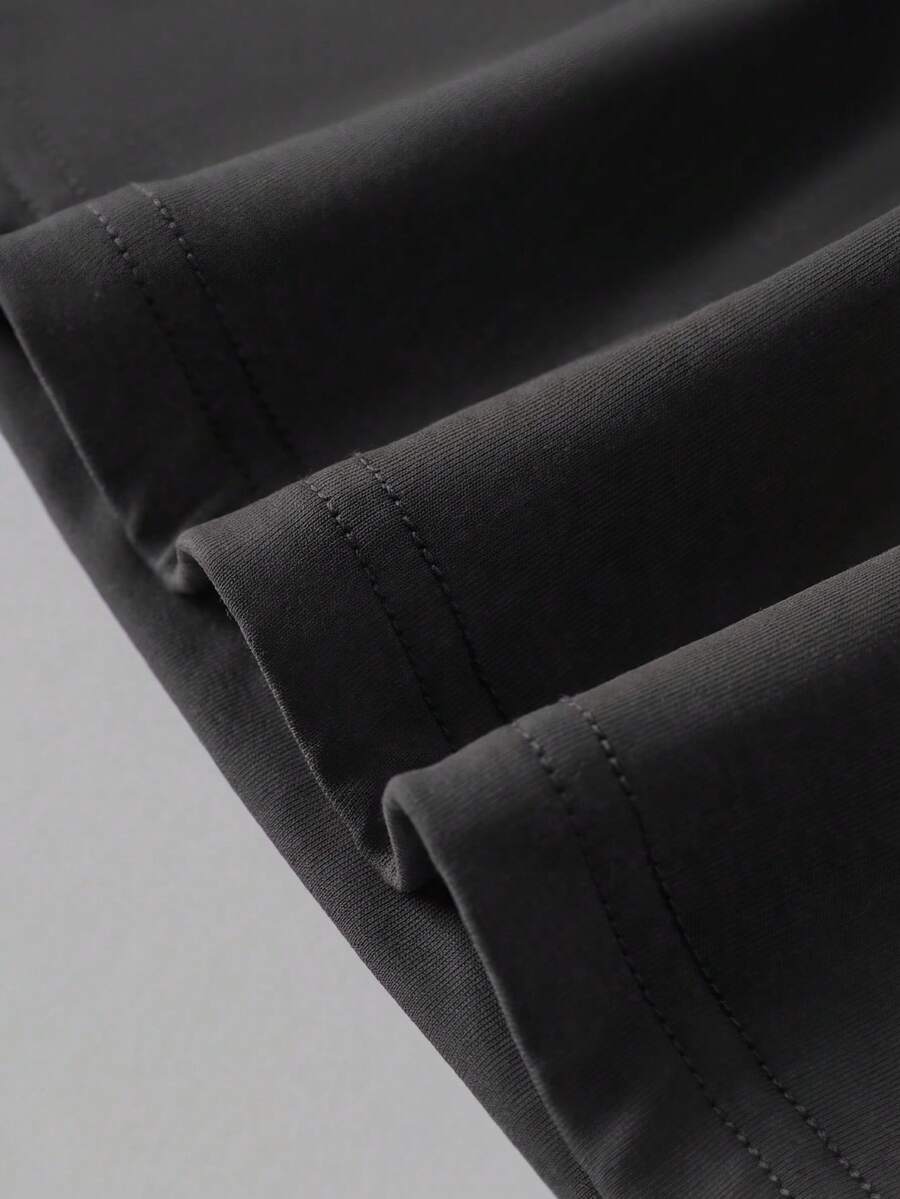 Casual Elegant Majica Kratkih Rukava sa Okruglim Izrezom