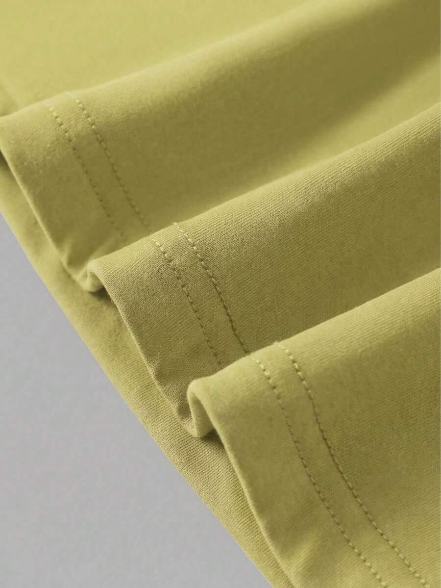 Casual Elegant Majica Kratkih Rukava sa Okruglim Izrezom