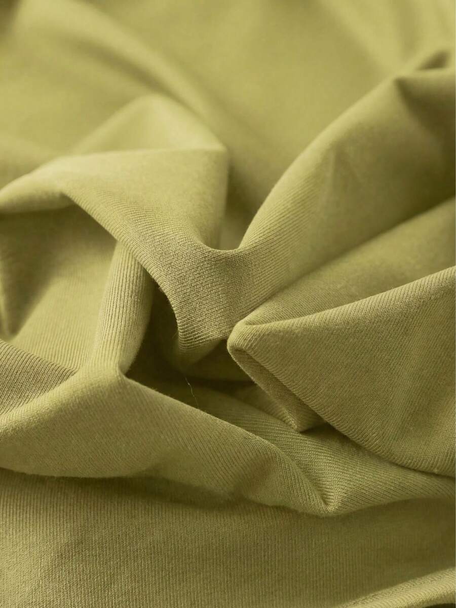 Casual Elegant Majica Kratkih Rukava sa Okruglim Izrezom