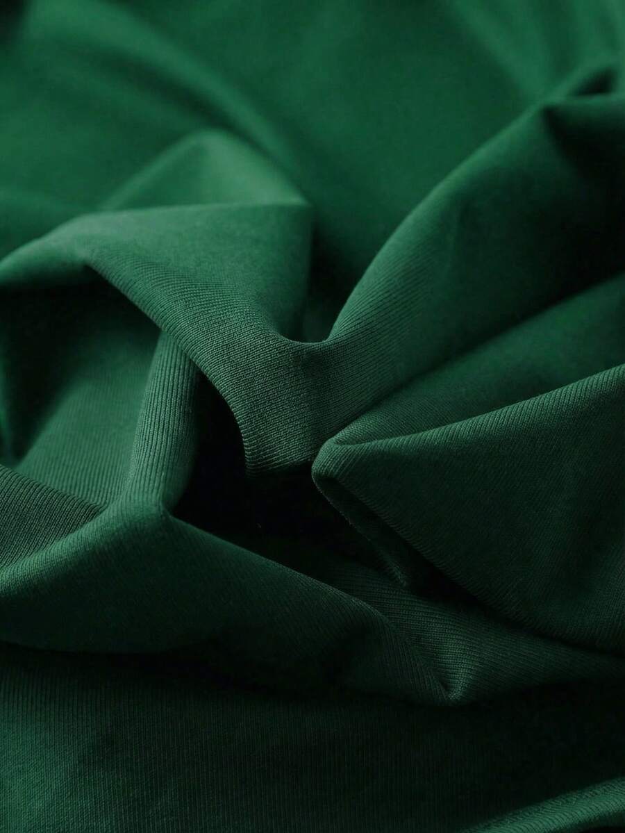 Casual Elegant Majica Kratkih Rukava sa Okruglim Izrezom