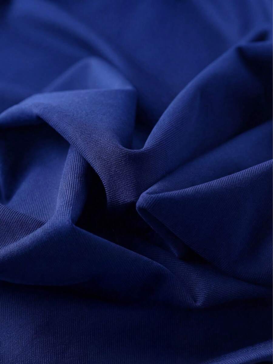 Casual Elegant Majica Kratkih Rukava sa Okruglim Izrezom