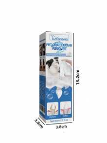 YEGBONG 1 Bottle 60ml Pet Tartar Remover, Removes Tartar, Yellow Teeth, Bad Breath, Cleans Teeth, Oral Foam Cleaner
