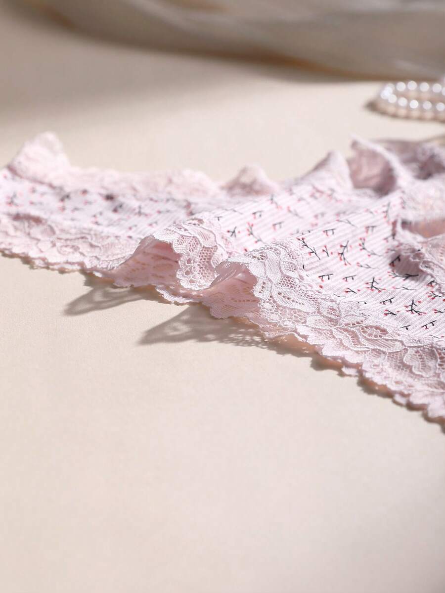 5 kom ženskih seksi čipkastih bešavnih gaćica, meke, udobne i prozračne