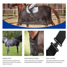 Equestrian Supplies Summer Anti-Mosquito Anti-Fly Bites Horse Mesh Breathable Adjustable Horse Clothing