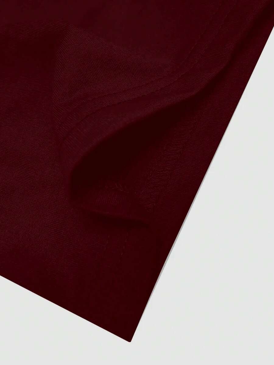 Muška ležerna streetwear majica kratkih rukava sa okruglim izrezom