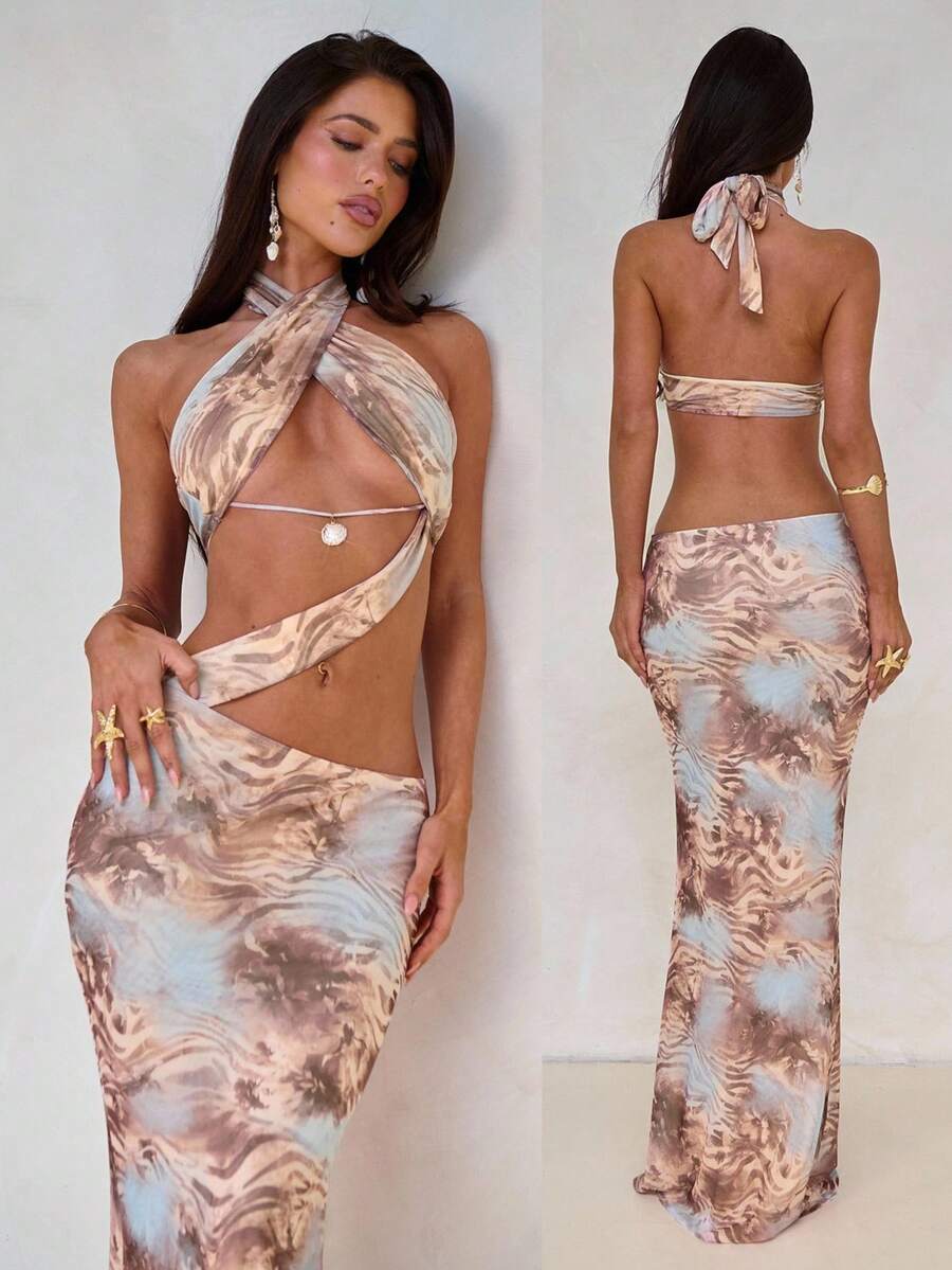 Ženska Elegantna Haljina Bodycon
