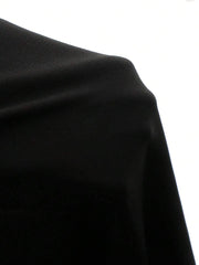 Crne letnje pantalone za trudnice, udobne