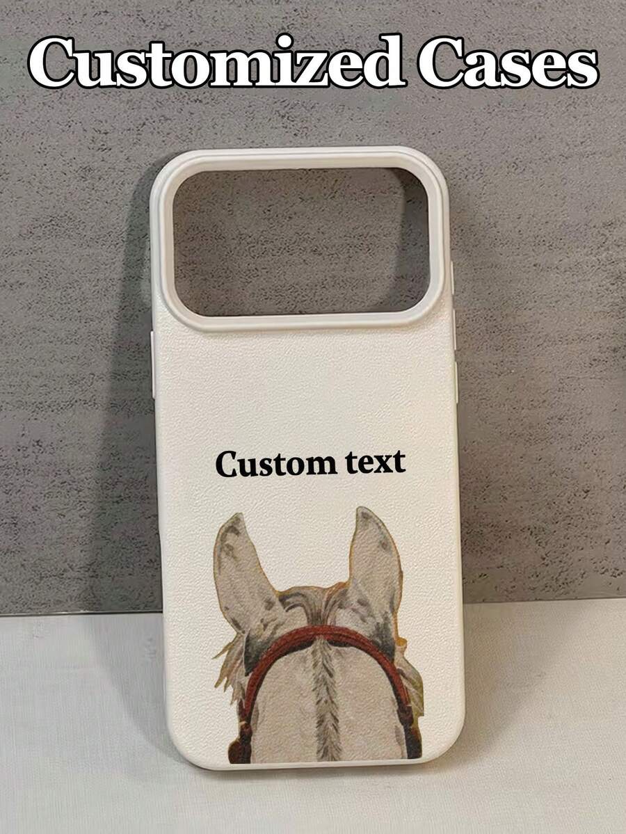 Futrola za telefon sa dizajnom  konja, kompatibilna sa 17 Pro Max/17 Air/16E/16 Pro Max/15/14 Plus/13/12/11, S24/20 Ultra/A52S/A31 A21S/A13/A05S, Note 13 Pro Plus/Note 10/Note 12C/Note 13C,