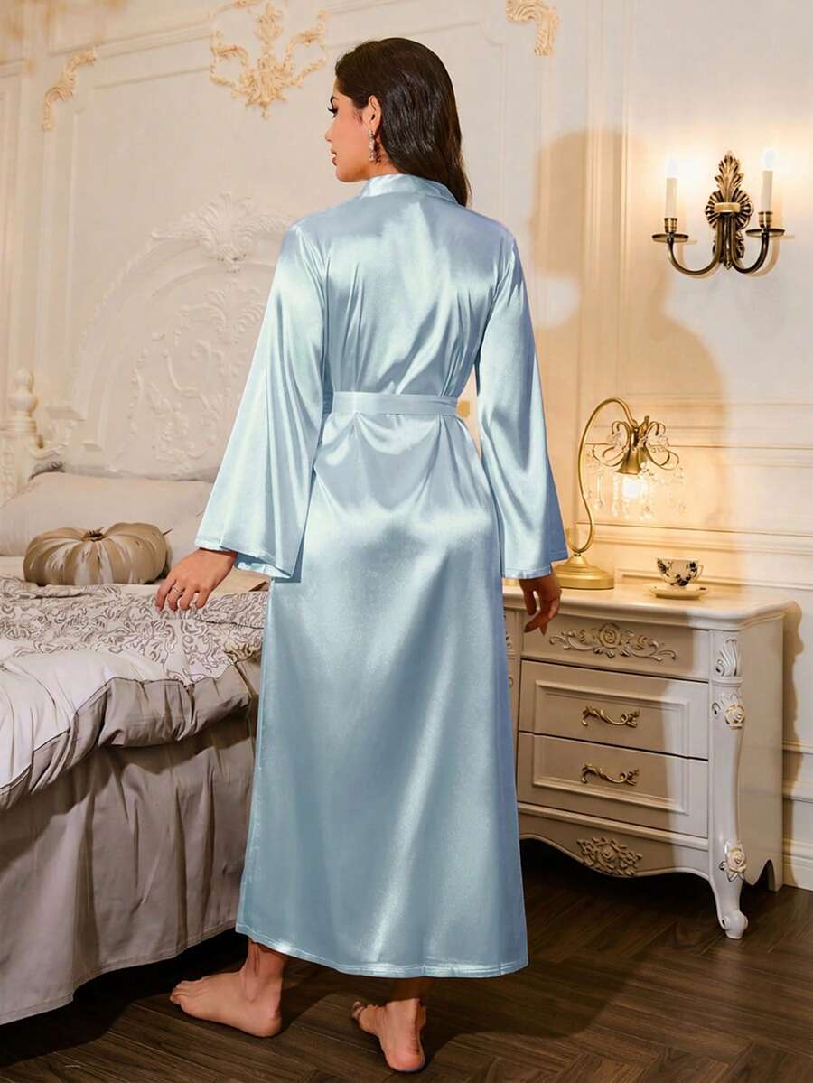 Francuska elegantna bademantil haljina