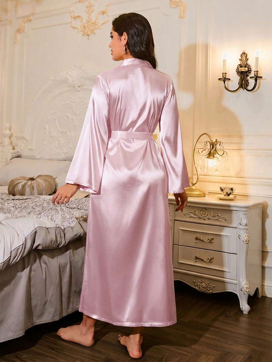 Francuska elegantna bademantil haljina