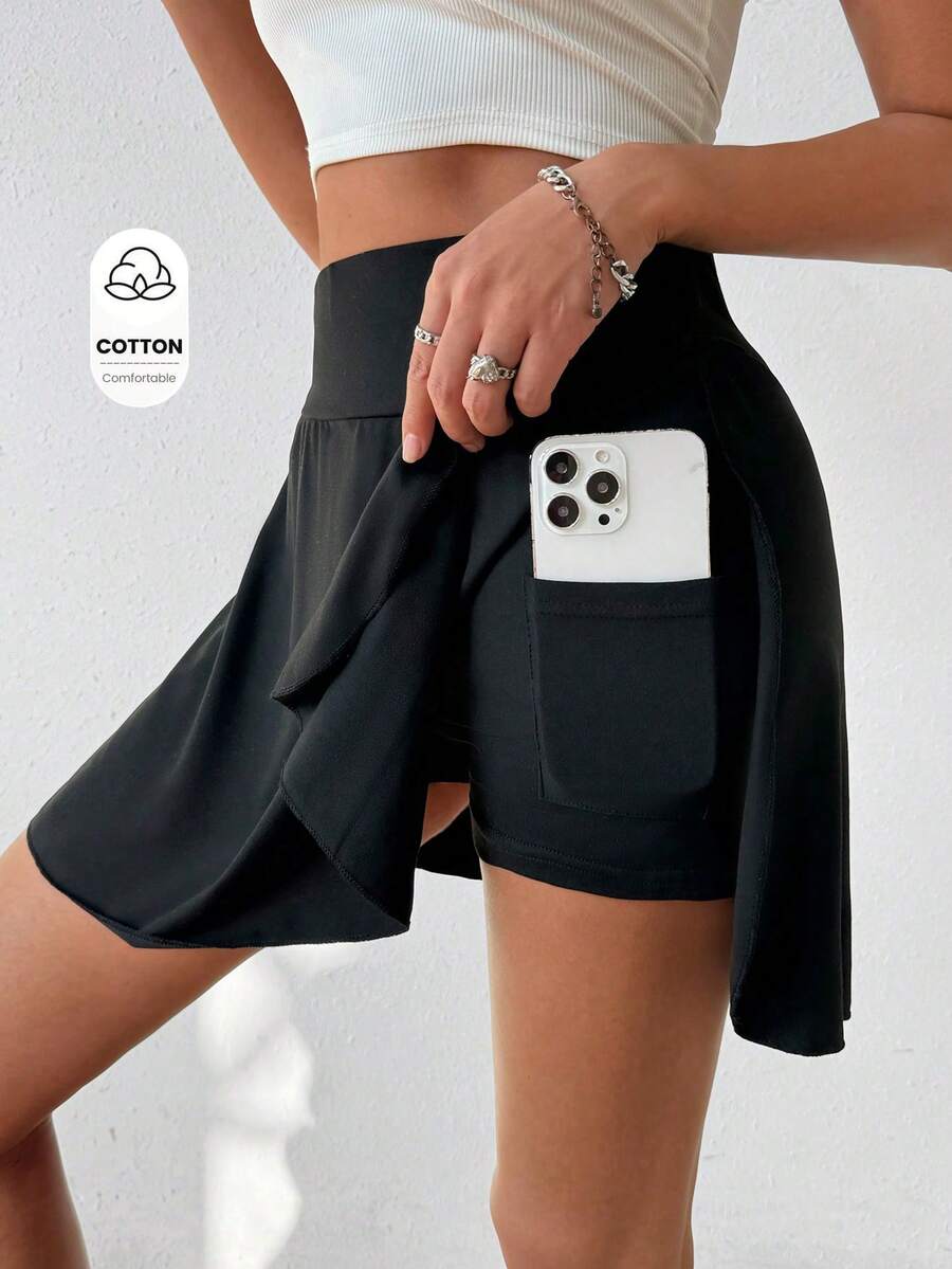 Letnja Sportska i Casual Ženska Kratka Suknja šorts (Sa Džepovima)