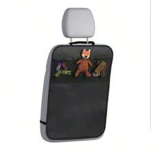 Car Backseat Cover With 3 Storage Pockets, Extra Large Waterproof Rear Seat Protector, Car Seat Back Cover, Dust/Mud/Scratch Resistant
