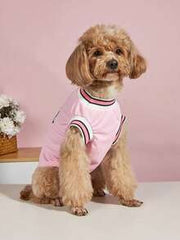 1pc Pet Clothes, Lightweight Breathable Sports Mesh Basketball Jersey For Small/Medium/Large Dogs, Suitable For Summer
