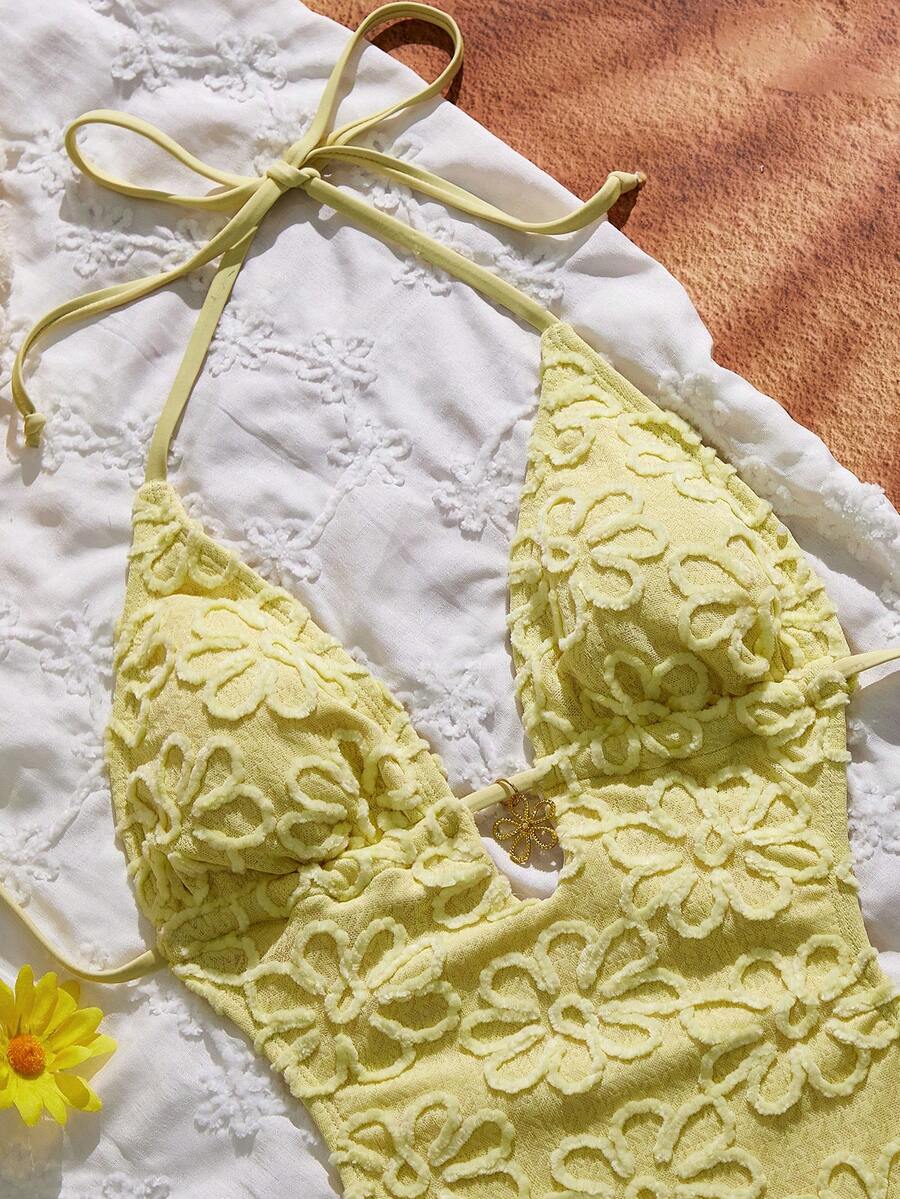 Ženski Jednodelni Kupaći Ležerni Seksi