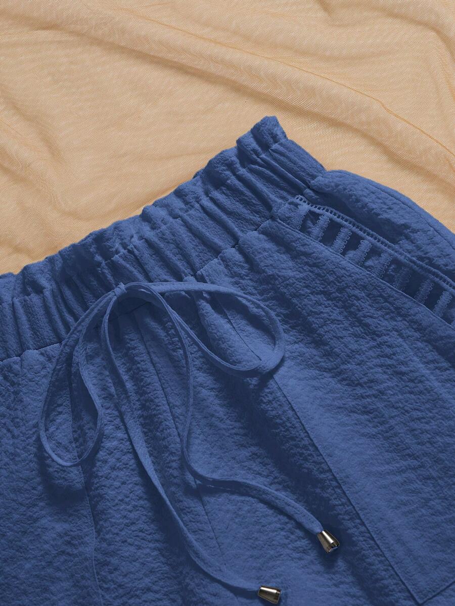 Ženski Casual Solid Šorts sa Pojasom