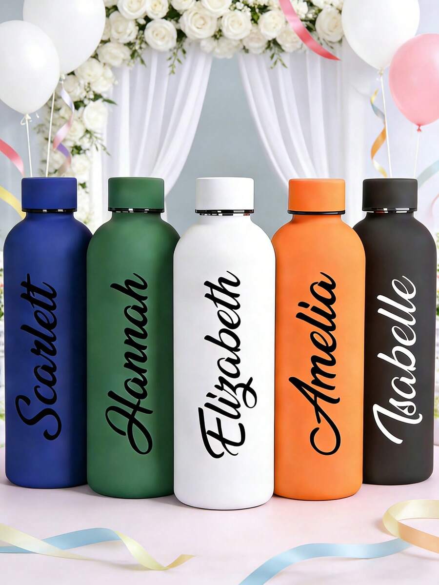 Personalizovana šolja/boca za kafu i sokove od nerđajućeg čelika, sportska boca za vodu, 500ml/17oz