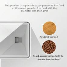 Automatic Fish Tank Feeder, Timed Portion Feeder, Small Fish Dedicated Feeder, Automatic Fish Feeding Device, Suitable For Betta, Goldfish, Aquarium Fish Feeding Machine (Batteries Not Included)